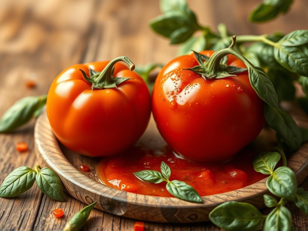 Questo puoi odorarlo: l’odore del peperoncino dolce che scalda la salsa di pomodoro
