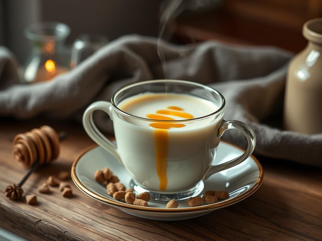 Questo puoi odorarlo: l’aroma del latte caldo con miele che ti preparavano la sera