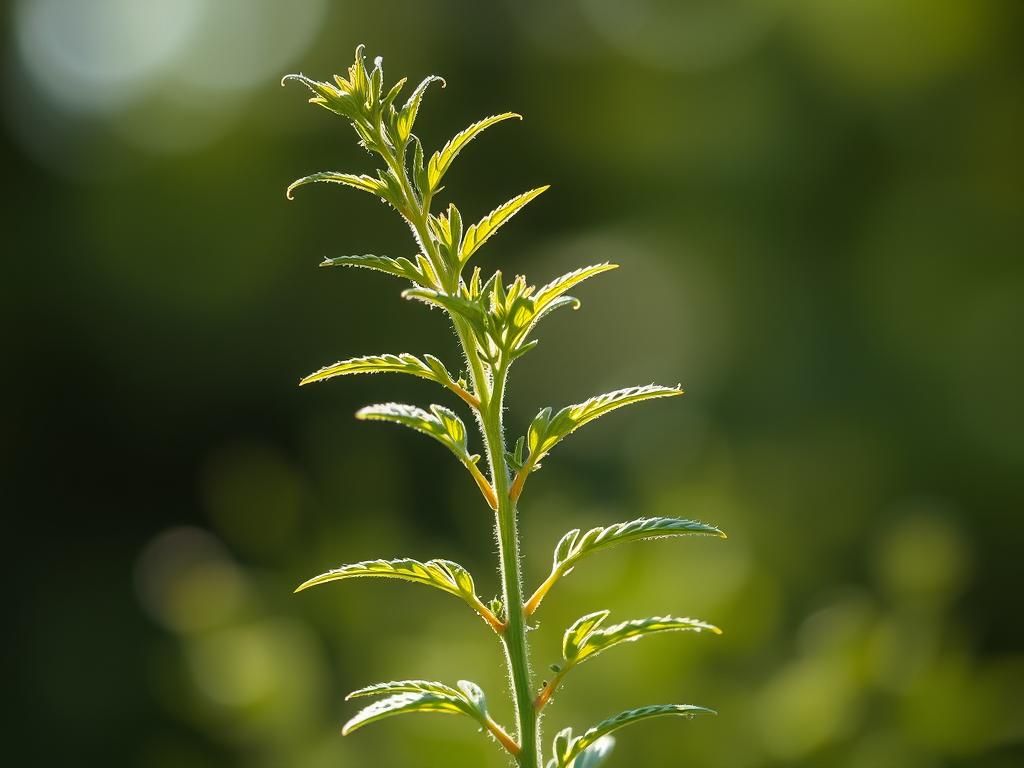 Questo puoi odorarlo: l’aroma della menta che cresce lungo un ruscello