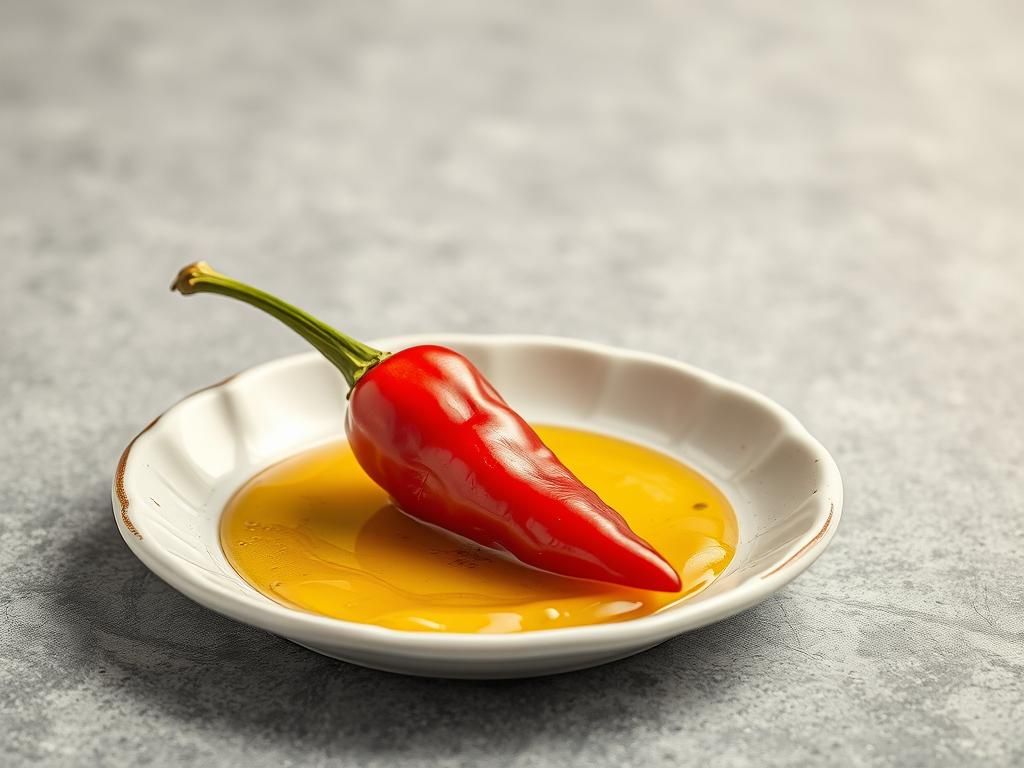 Questo puoi odorarlo: il sentore del peperoncino fresco tritato nell’olio a crudo