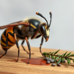 Questo puoi odorarlo: il sentore della cera d’api usata per lucidare il tavolo di legno