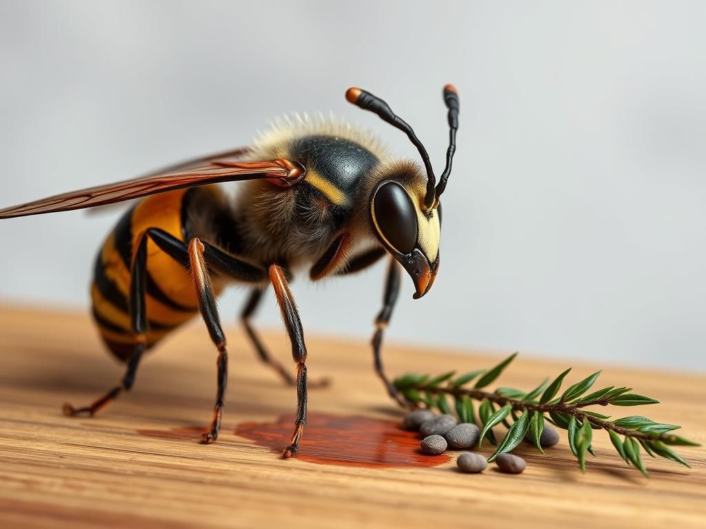 Questo puoi odorarlo: il sentore della cera d’api usata per lucidare il tavolo di legno