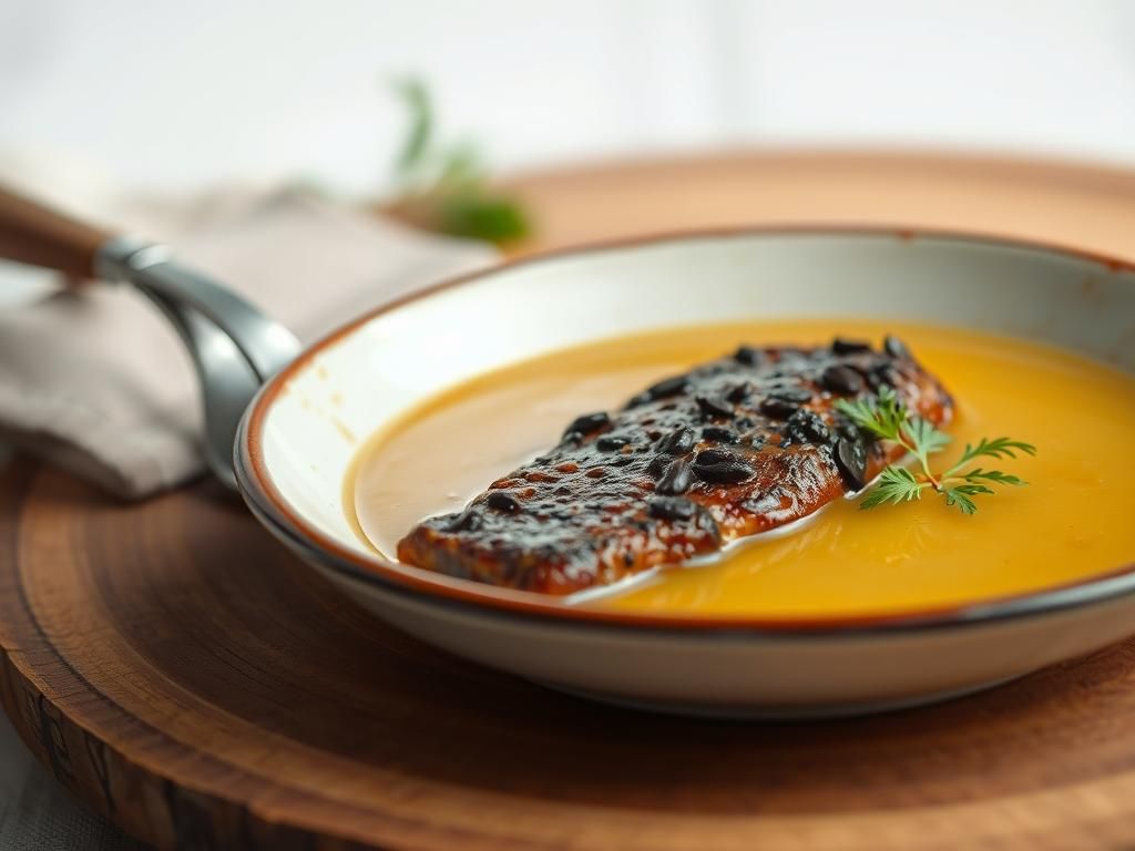 Questo puoi odorarlo: il sentore del pepe nero macinato fresco sulla zuppa